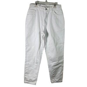 Womens Vintage‎ 90's Gitano High Rise White Jeans 29 x 29